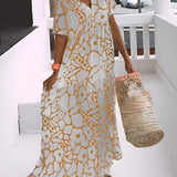 Charlotte - Printed Midi Dress