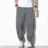 Tenshi - Pantaloni harem confort Negru