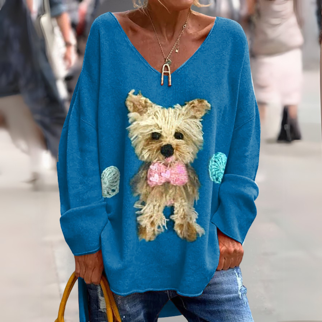 Vivienne™ Bluză strălucitoare