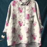 Lila™ Bluză cu imprimeu floral