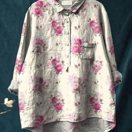 Lila™ Bluză cu imprimeu floral