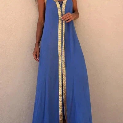 Vicky - Casual Sleeveless Maxi Dress