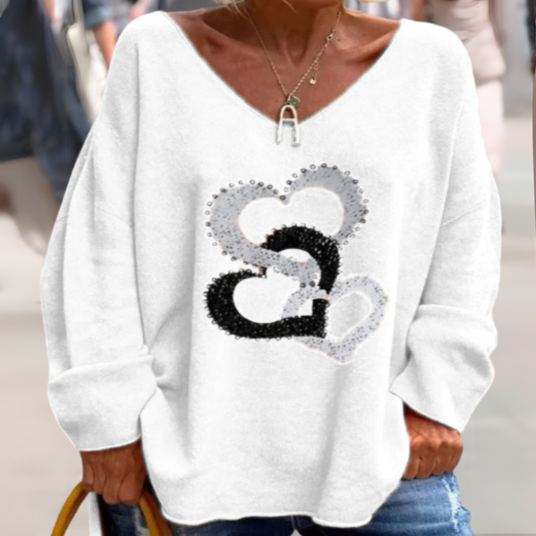 Vivienne™ Bluză strălucitoare