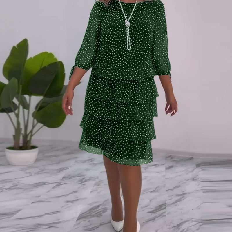 Liliana’s Charm™ Rochie elegantă de iarnă cu acoperire pentru burtă