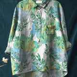 Lila™ Bluză cu imprimeu floral