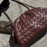 Mila Geantă crossbody împletită