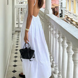 Jolina - Casual Backless Maxi Dress