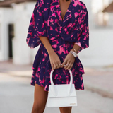 Valeria - Bohemian Floral Mini Dress