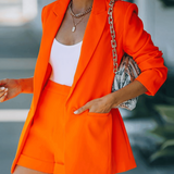 Vera™ Set blazer și pantaloni scurți