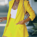 Vera™ Set blazer și pantaloni scurți