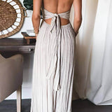 Lanie - Chic Pleated Maxi Dress