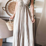 Lanie - Chic Pleated Maxi Dress