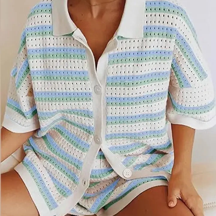 Caressa - Multicolored Knit Set