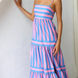 Risa - Loose Summer Strappy Maxi Dress