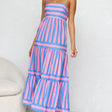 Risa - Loose Summer Strappy Maxi Dress