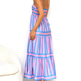 Risa - Loose Summer Strappy Maxi Dress