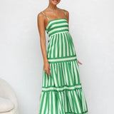 Risa - Loose Summer Strappy Maxi Dress