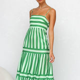 Risa - Loose Summer Strappy Maxi Dress