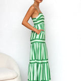 Risa - Loose Summer Strappy Maxi Dress