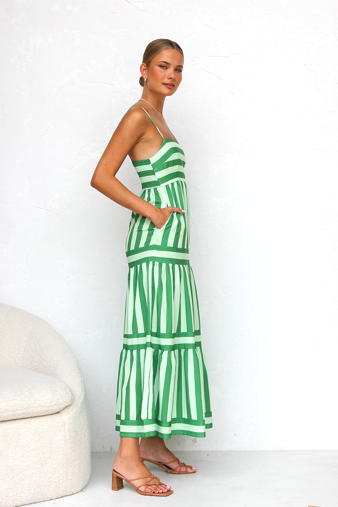 Risa - Loose Summer Strappy Maxi Dress