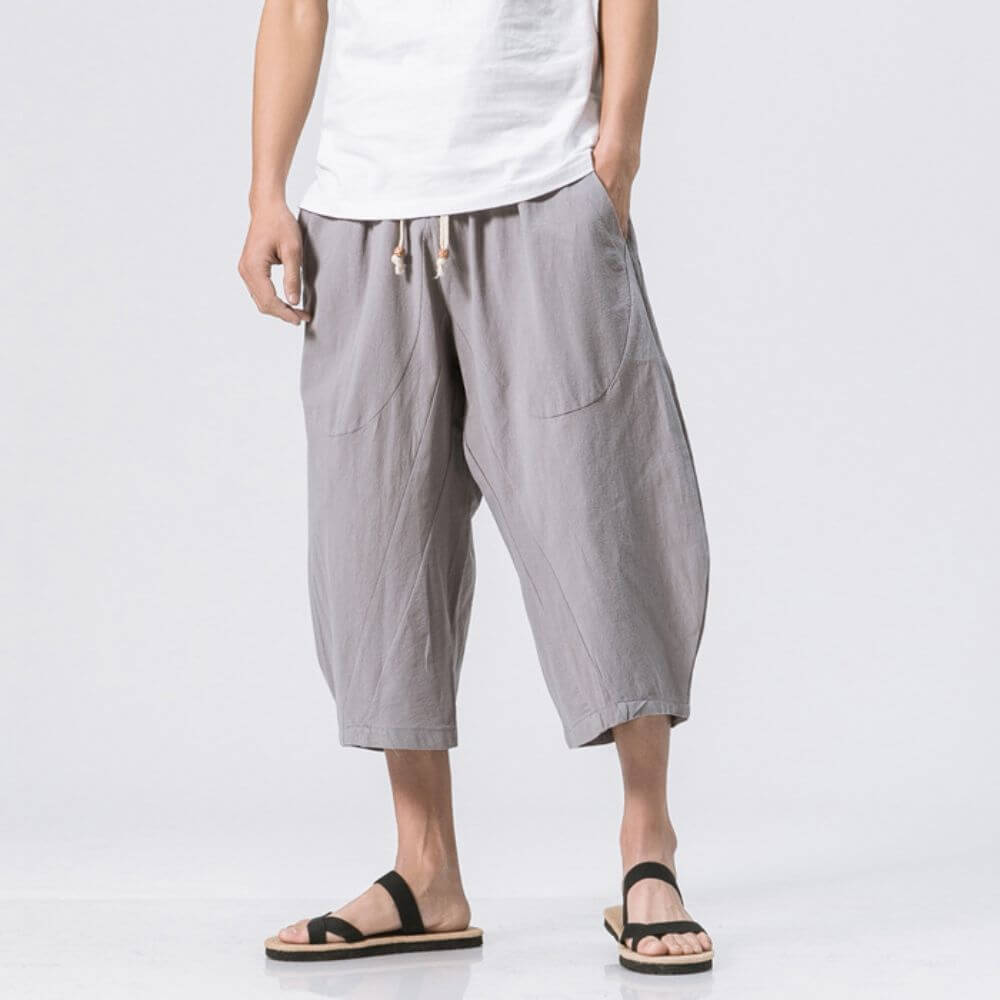 Mai - Pantaloni scurți Comfort Albastru marin