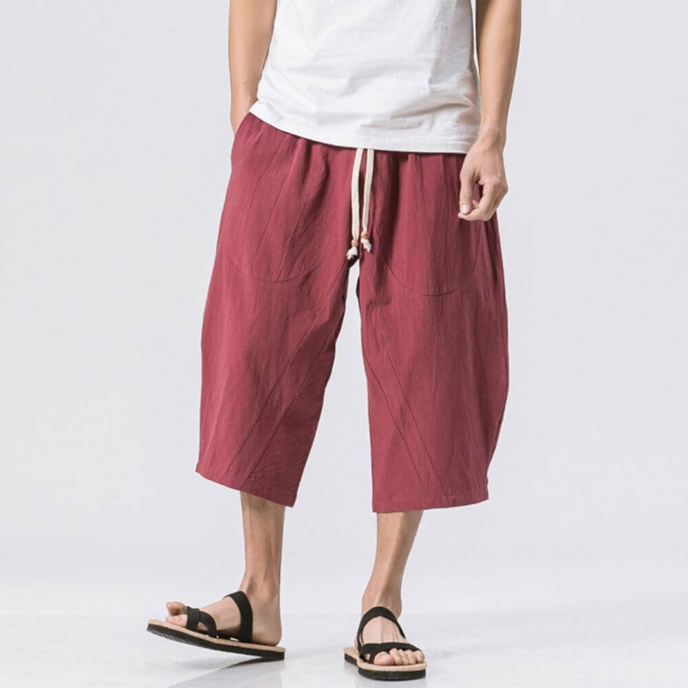 Mai - Pantaloni scurți Comfort Albastru marin