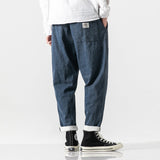 Asami - Pantaloni din denim Comfort Gri
