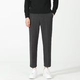 Osaka - Pantalon casual din bumbac Negru