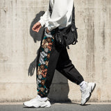 Suzu - pantaloni japonezi confortabili Roșu