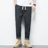 Ikki - Pantaloni din denim confort Negru