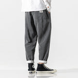 Asami - Pantaloni din denim Comfort Gri