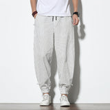 Tenshi - Pantaloni harem confort Negru
