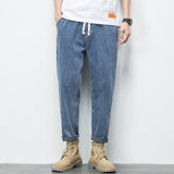 Ikki - Pantaloni din denim confort Negru