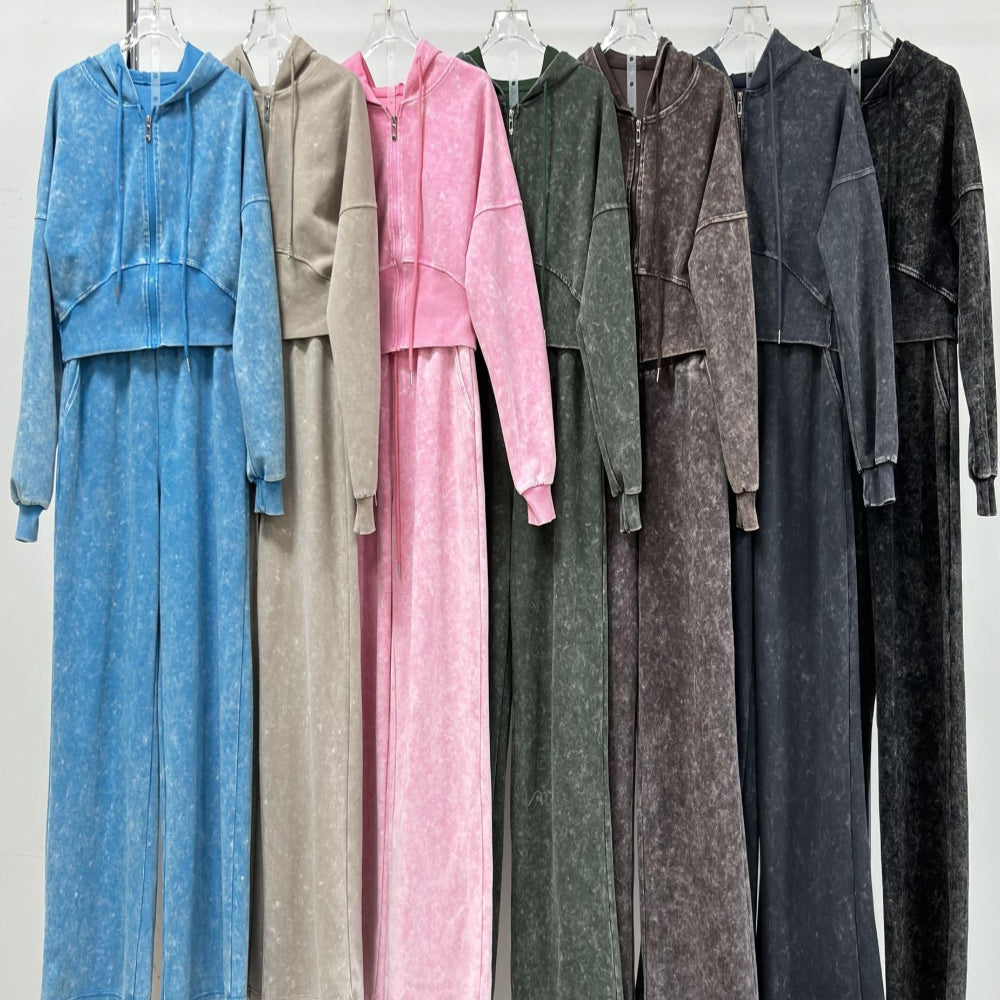 Zara™ Set Elegant Speed Top și Pantaloni