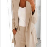 Victoria's Class™ Blazer casual cu mâneci lungi