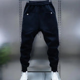 Mathieu™ Pantaloni casual slim fit cu buzunare