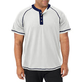 Kurzarm-T-Shirt aus weicher Baumwolle in großer Größe