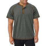 Kurzarm-T-Shirt aus weicher Baumwolle in großer Größe