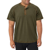 Kurzarm-T-Shirt aus weicher Baumwolle in großer Größe