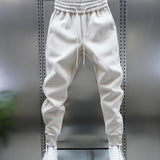 Mathieu™ Pantaloni casual slim fit cu buzunare