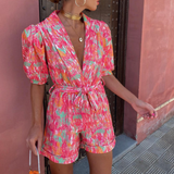 Clarissa - Trendy V-Neck Jumpsuit