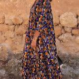 Alma -V-neck casual dress