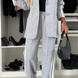 Camille | Set polar cu două piese în dungi