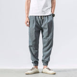 Yoko - Pantaloni japonezi confortabili Gri