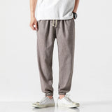 Yoko - Pantaloni japonezi confortabili Gri