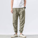 Yoko - Pantaloni japonezi confortabili Gri