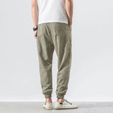 Yoko - Pantaloni japonezi confortabili Gri