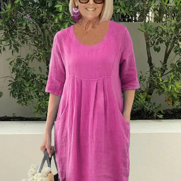 Bridget - Loose Dress with Pockets