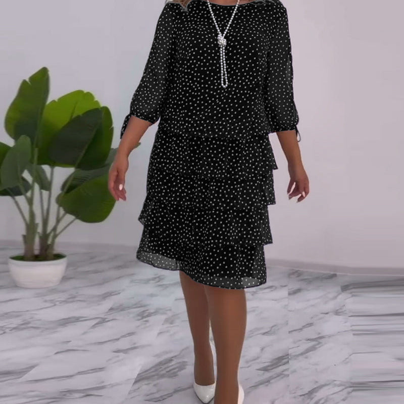 Liliana’s Charm™ Rochie elegantă de iarnă cu acoperire pentru burtă