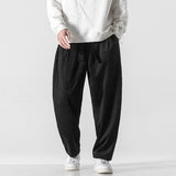 Yushiko - Pantaloni din velur Bej